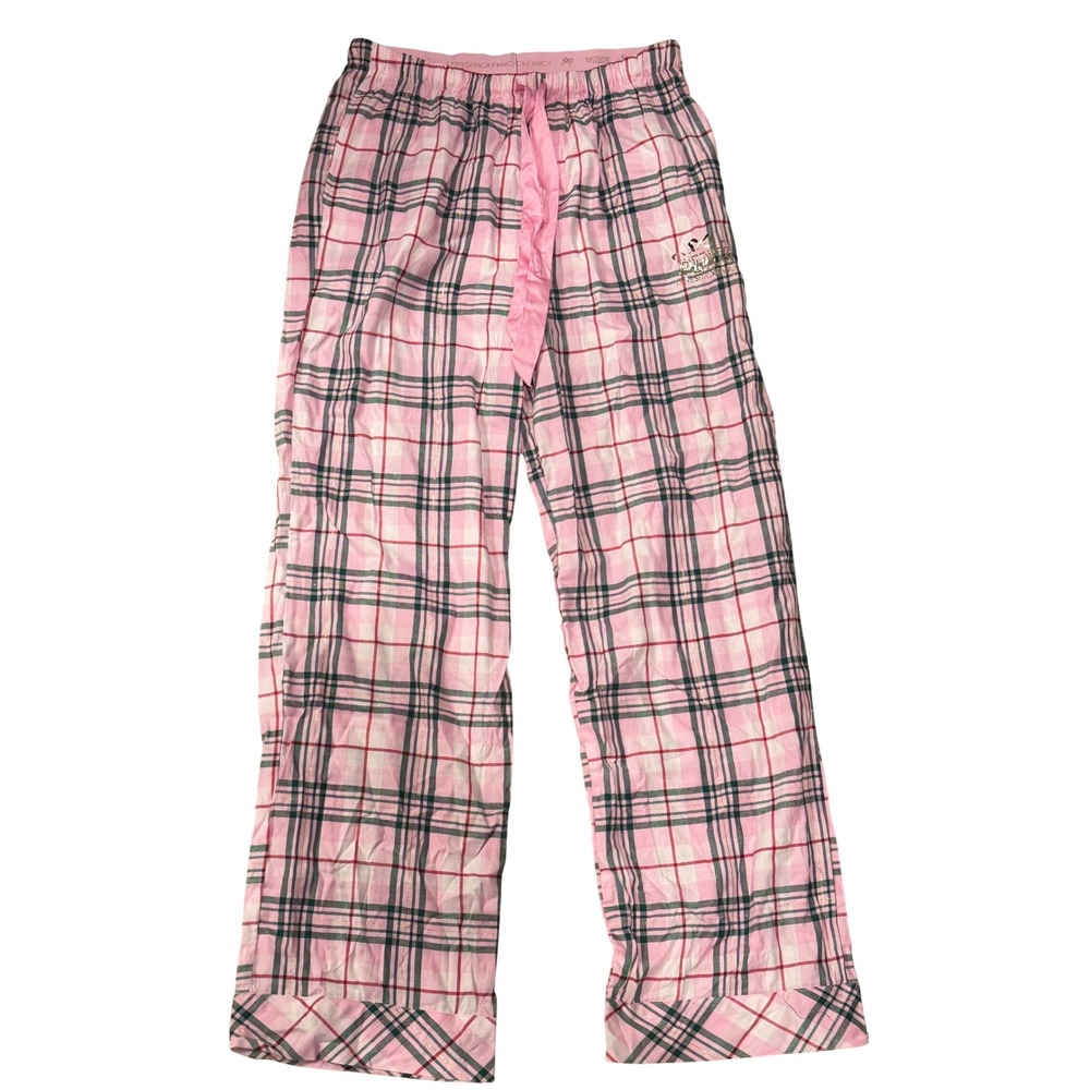 Victoria's Secret PINK x LoveShackFancy Tartan Flannel PJ Pants Medium